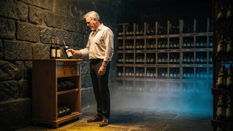 Différence entre armoire de service et cave de garde idéale pour la conservation du vin à 12 °C